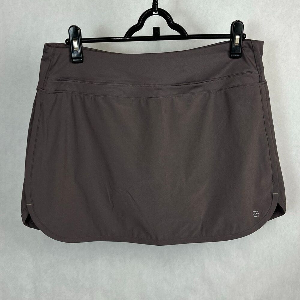 Free Fly Women Active Skort Purple Peak Sz Large Athletic Running Exercise Perfo